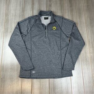 Buffalo Wild Wings 1/4 Zip Pullover Men’s L Employee Uniform OGIO Endurance Gray